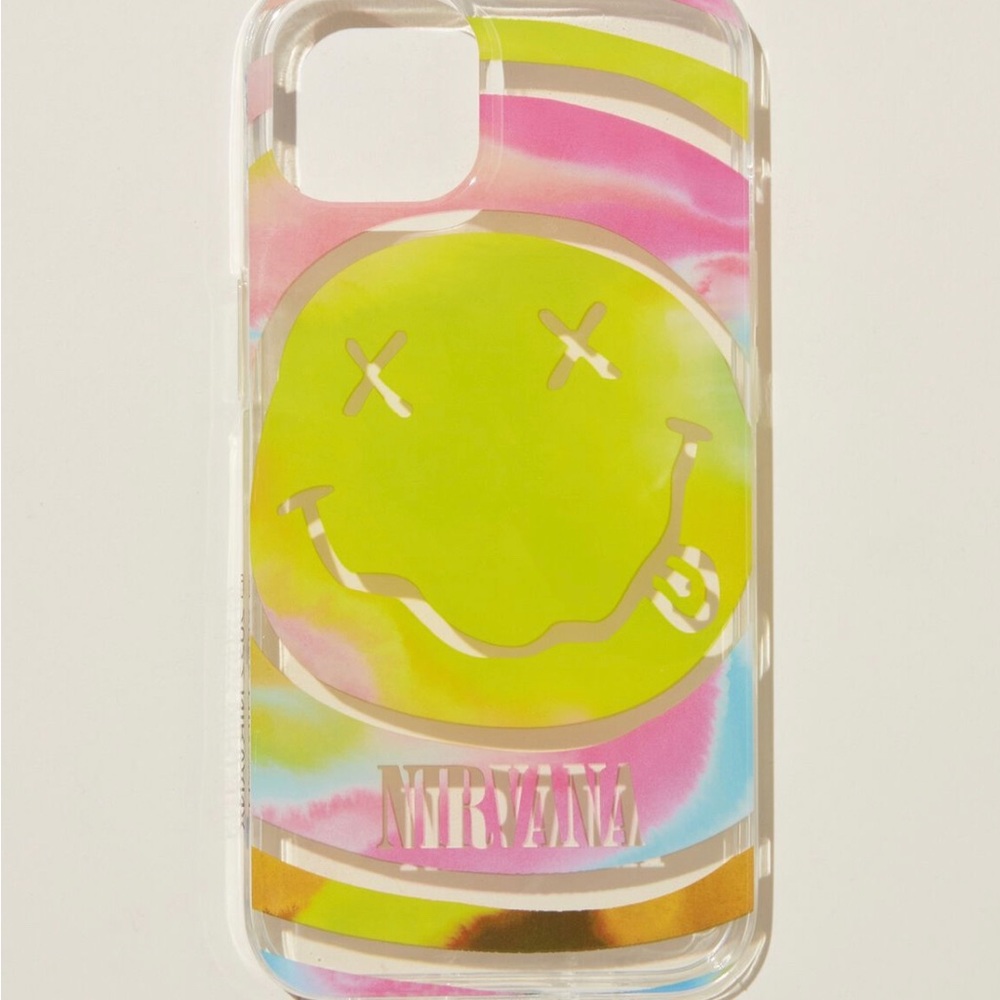 Nirvana Tie Dye License Printed Phone Case IPhone 11